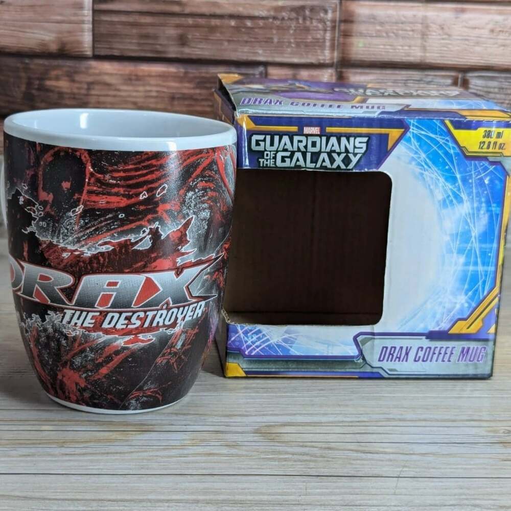 NEW w/Box Marvel Guardians Of The Galaxy "Drax" 12.8 Fl Oz Ceramic Coffee Mug